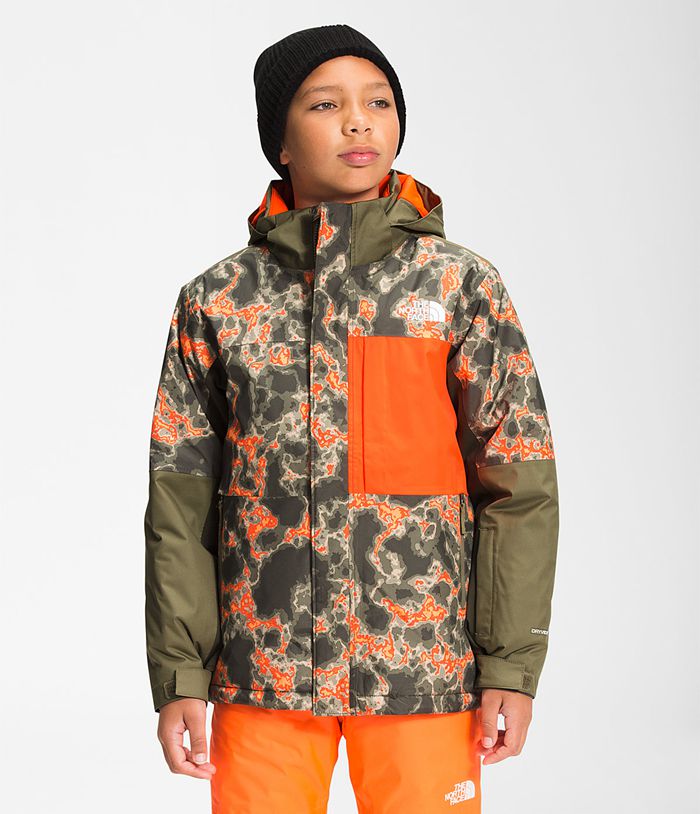 Chaqueta The North Face Niño Verde/Camuflaje Freedom Extreme Insulated 20681SMVI